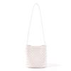 Fashionable Sheepskin Bag for Women New Genuine Leather Women's Bag Woven Bag Simple and Versatile Small Bag One Shoulder Crossbody Bag