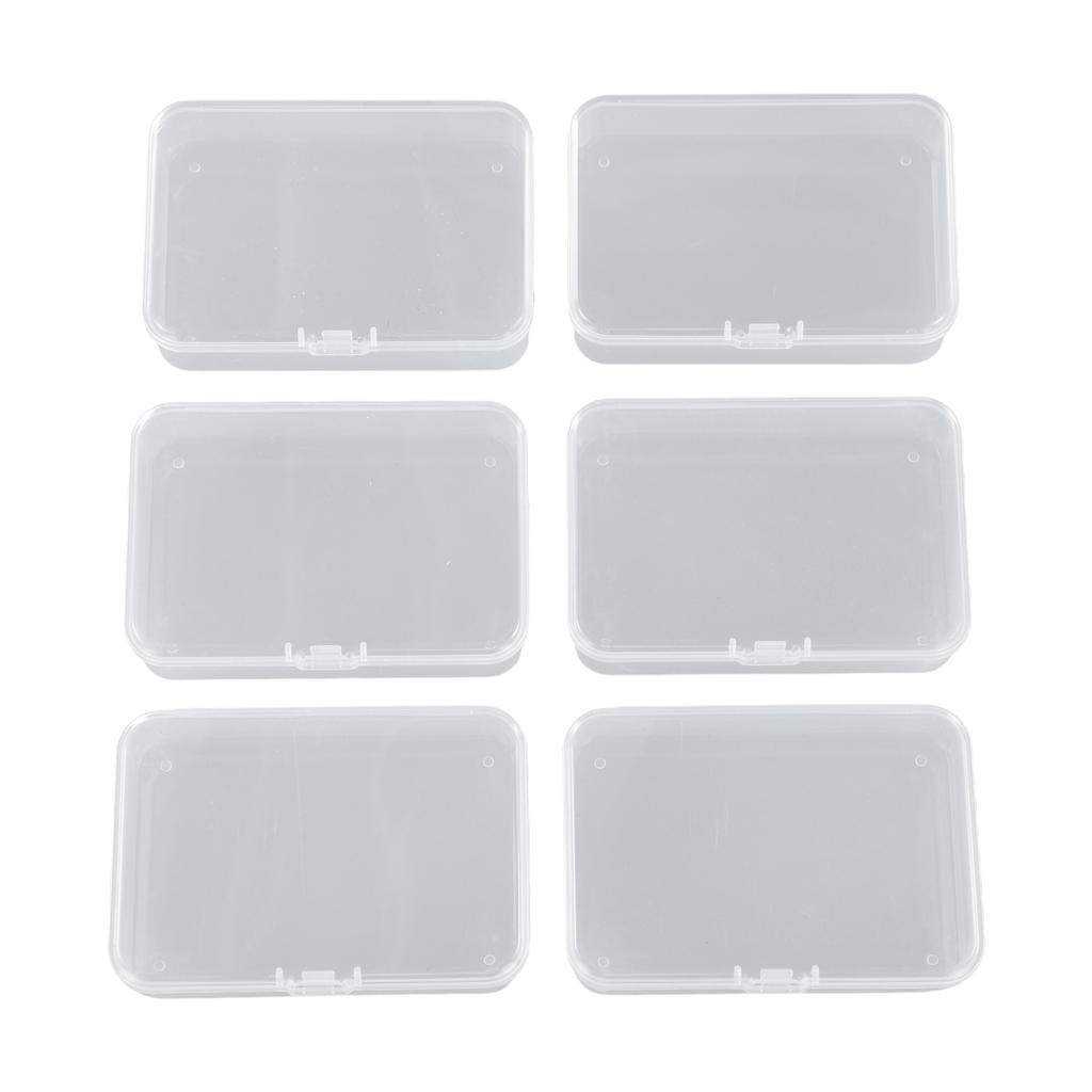 Transparent Design Mini Plastic Storage Box Jewelry Bead Screw Organizer Container Case Easily Find What You Need