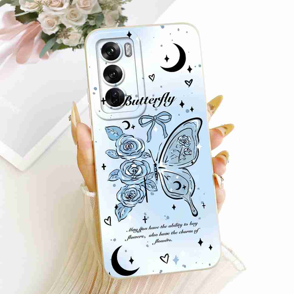 Soft Case For Oppo Reno12 Pro 5G Popular Sunflower Rabbit Fundas Cover For Oppo Reno 12 Reno12 Pro CPH2629 Protector Capa
