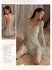 Plus Size Backless Ice Silk Push-Up Camisole Nightgown Robe Set
