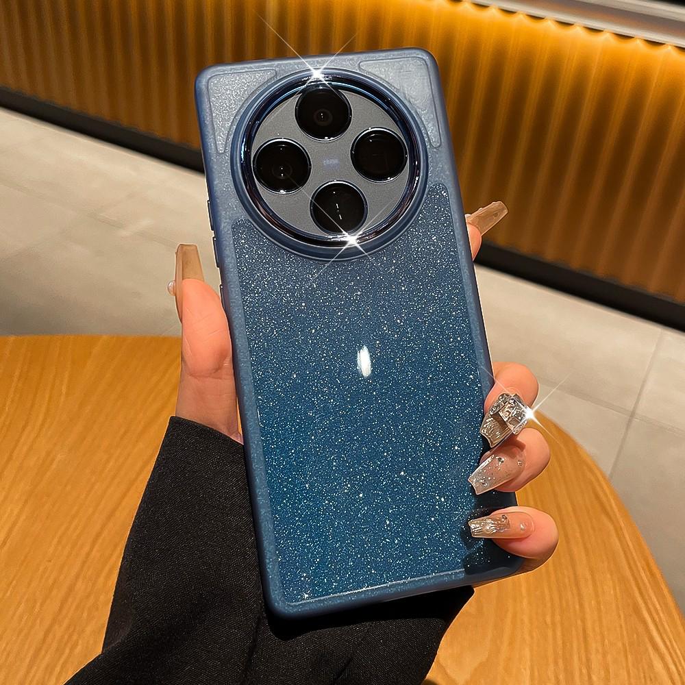 Pro VIVO X200 X100S Pro Pouzdro Měkké Třpytivé S Prstenovým Stojanem Magnetický Ochranný Zadní Kryt Pouzdro Pro VIVO X200 Pro Mini X100 Ultra