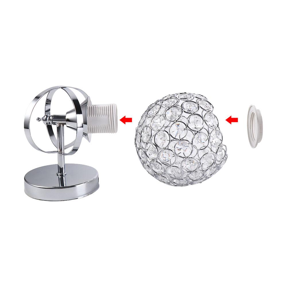 Modern Wall Lamp Luxury Indoor Light Crystal Sconce Lighting  Stairs Corridor Bathroom