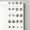 500Pcs Cute Cartoon Eye Stickers Roll Assorted Expression Decals for DIY Craft, Classroom School Teacher Stationery Book Decor