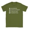BDSM Business DevelopUnisext Sales and Marketing TShirt Unisex Crew Neck 100 Cotton T Shirt  Short Sleeve Tee Shirt Summer Clothes