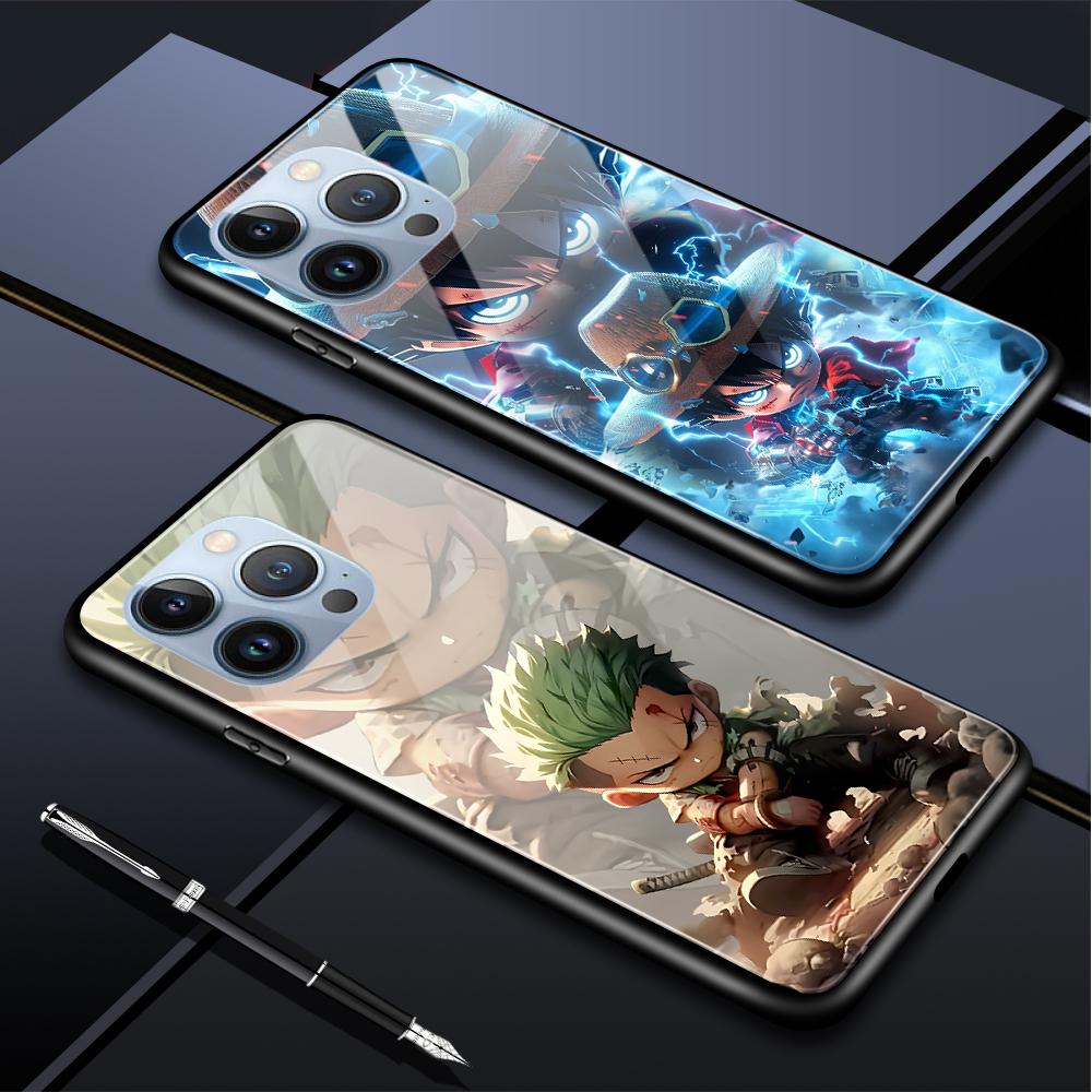 Tempered Glass Phone Case For OPPO Reno13 Reno14 Realme 11 12Pro 14 GTNeo6 C21Y C53 C75 OnePlus Nord2 NordCE3Lite Soft Edge Shockproof Smooth Shell