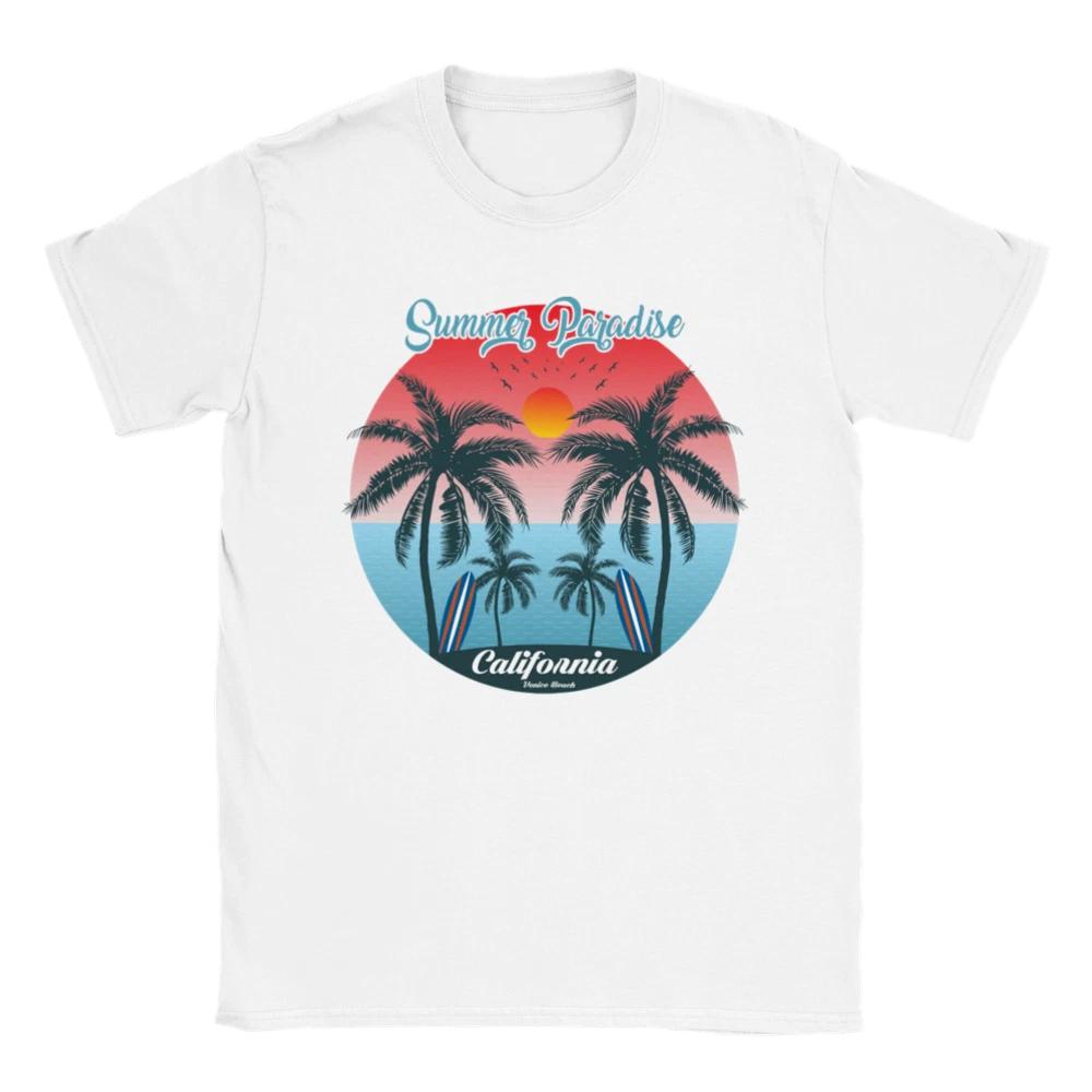 Summer Paradise - Venice Beach California - Vaca - Unisex Crewneck T-shirt XXXL