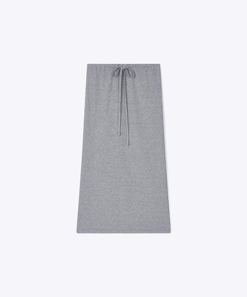 320SHOWROOM Daily Banding H-Line Long Skirt Gray
