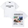 Streetwear Rapper Junior H Sad Boyz 4 Live T Shirt Unisexs Womens Short Sleeve Casual Double Sided Print No Me Importa Nada Y2K Tee
