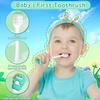 Toddler Toothbrush with Tongue Cleaner Extra Soft Bristles for 16 BPAFree Baby Toothbrush with Ergonomic Grip and NonSlip Handl