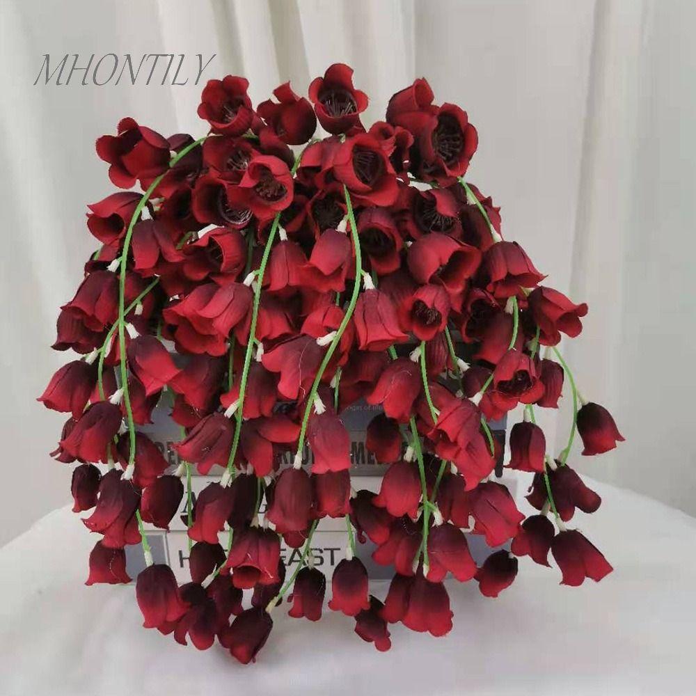 

5pcs Simulated Artificial Flowers Single Lantern Flower Creative Flower String