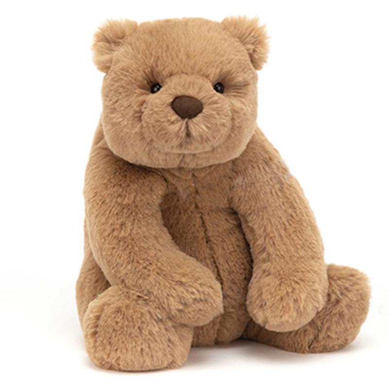 

JELLYCAT Bear Animal Cecil Bear SCRUMPTIONS Tawny Doll Plush Doll 19cm/26cm Height Small Size 19cm