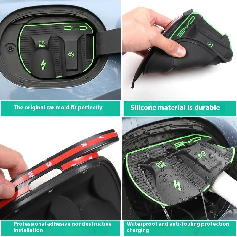 For BYD Seal 07 DMI Charging Rain Cover Protection Shield Water Leakproof Modification Car accessories