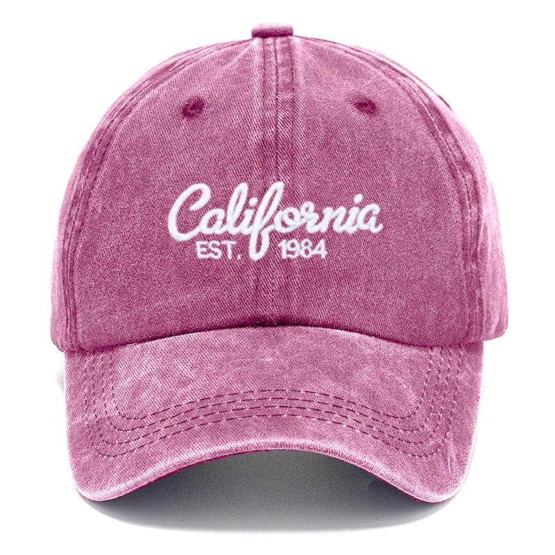 California Embroidered For Men And Women Vintage Washed Snapback Hat Casual Dad Hat For For Men And Women Fashion Street Stylewear Cotton Baseball