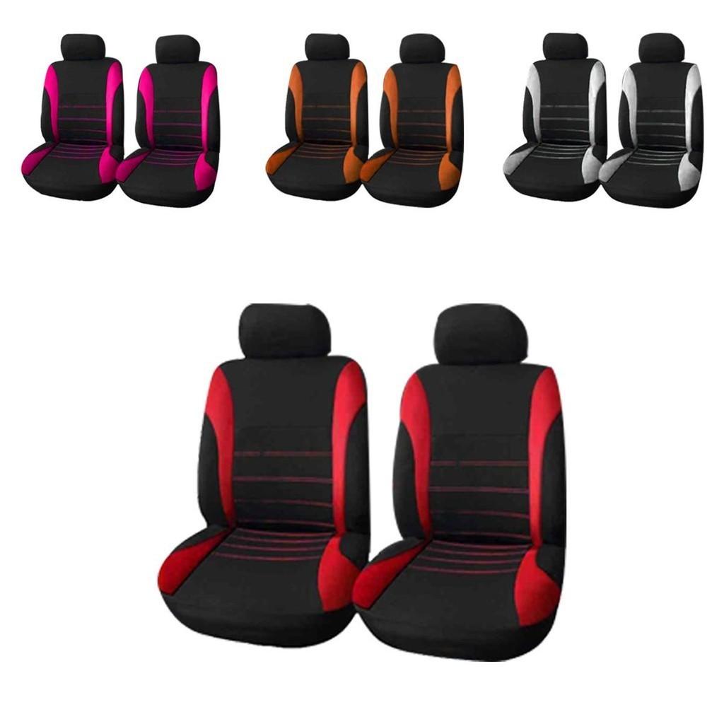 Luxurious Universal Car Seat Covers Full Set For All Seasons In 7 Vibrant Colors