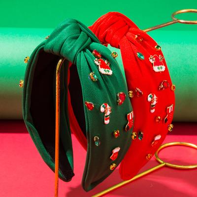 Hair Band, Christmas Hat, Christmas Cap, Walking Stick, Gloves, Socks, Alloy Accessories, Wide-brimmed Hair Band