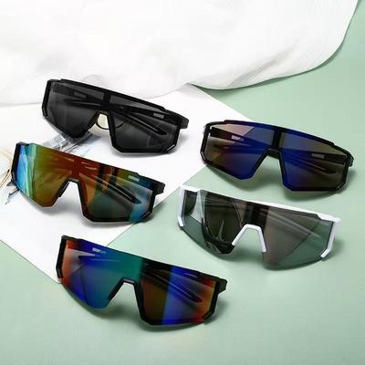 Unisex Fashion Outdoor Cycling Glasses with Large Integrated Lens