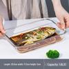 Ningzhao 1600ML Heat-Resistant Glass Rectangular Baking & Serving Dish