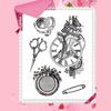 Beautiful Clear Plastic Stamper Block for DIY Scrapbooking Diary Embellishments X3UC