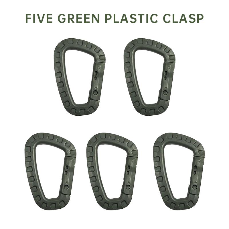 1-5 PCS of key chain outdoor backpack hiking hook, camping hiking bag buckle, outdoor hiking backpack buckle, key D buckle