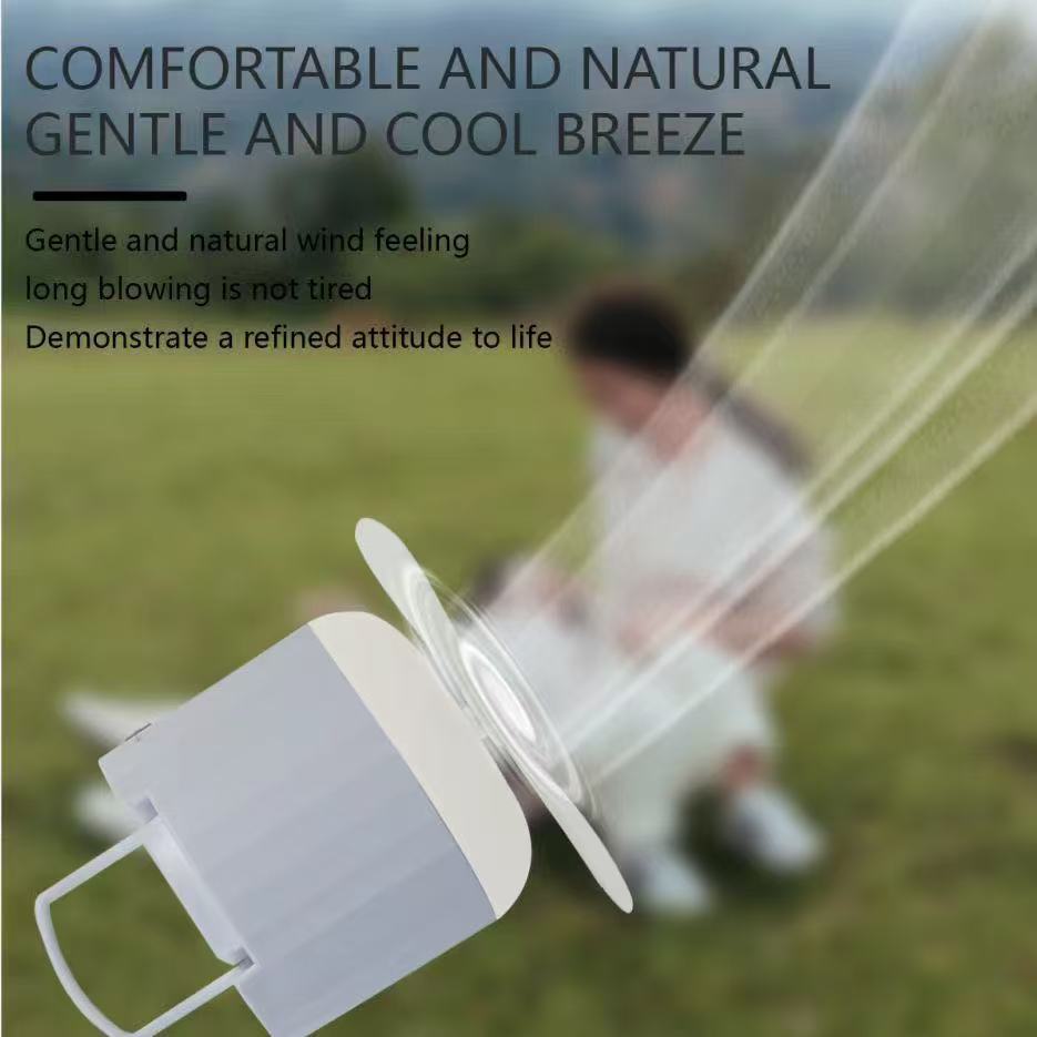 Outdoor Camping Led Lantern With Mosquito Repellent Fan For Tents