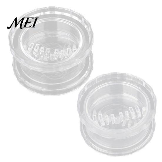 Manual Garlic Masher Mincer Tool, Multi-Purpose Rotating Press, Bite-Teeth Crushing Pickling Ingredient Chopper Structure Masher, Transparent Easy To