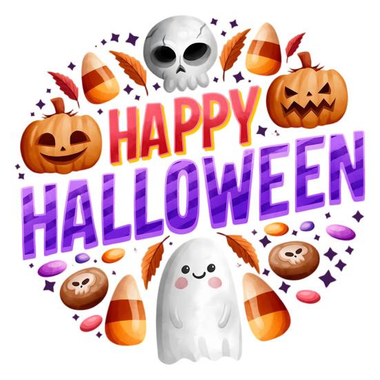 Waterproof PVC Party Decorations Halloween Window Clings, Cute Ghost Pumpkin Skull Happy Sticker, Reusable DIY Layout Double Sided Static Glass Decals