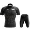 Rcc Poc Men's Cycling Jersey Set Summer Cycling Clothing Mtb Bike Clothing Uniform Maillot Ropa Ciclismo Cycling Suit 2024
