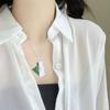 Collar con Colgante Mapa de Argelia Pareja Patriótica Estilo Étnico Regalo de Personalidad