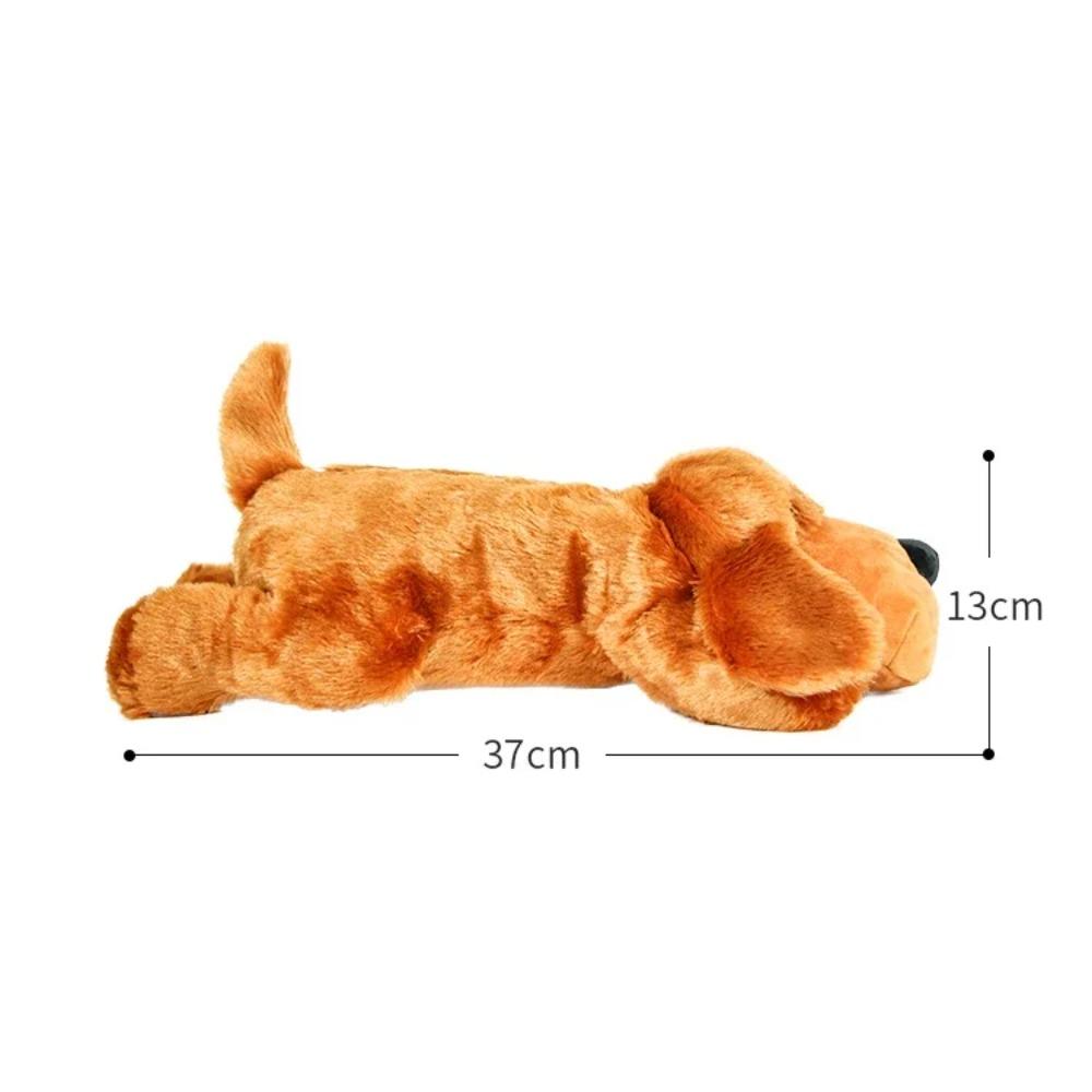 Giocattoli Rilassanti per Animali Domestici, Compagno per l'Ansia del Cane Giocattoli di Peluche con Simulazione del Battito Cardiaco per Dormire – Il Regalo Perfetto per il Tuo Amico Peloso!