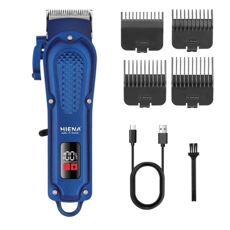 New multifunctional hair clipper household electric shaver barber shop special electric clipper shape carving scissors rechargeable electric clipper