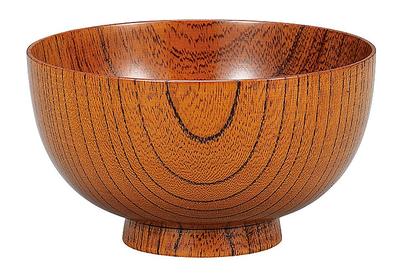 Miyamoto Sangyo Keyaki Senzai by Hiromichi 280ml Bowl, 3.8cm, Bowl, Nakade,