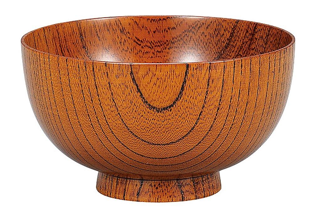 Miyamoto Sangyo Keyaki Senzai by Hiromichi 280ml Bowl, 3.8cm, Bowl, Nakade,