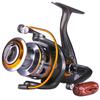 SOUGAYILANG Spinning Reel 11ball Bearing Aluminum Alloy Spool Large Line Capacity Metal Fishing Reel
