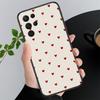 Phone Case For Samsung A17 A55 A16 A56 A35 A15 A53 A54 A33 A34 A25 A05S A52 A52S A07 A26 A06 Love Pink Heart
