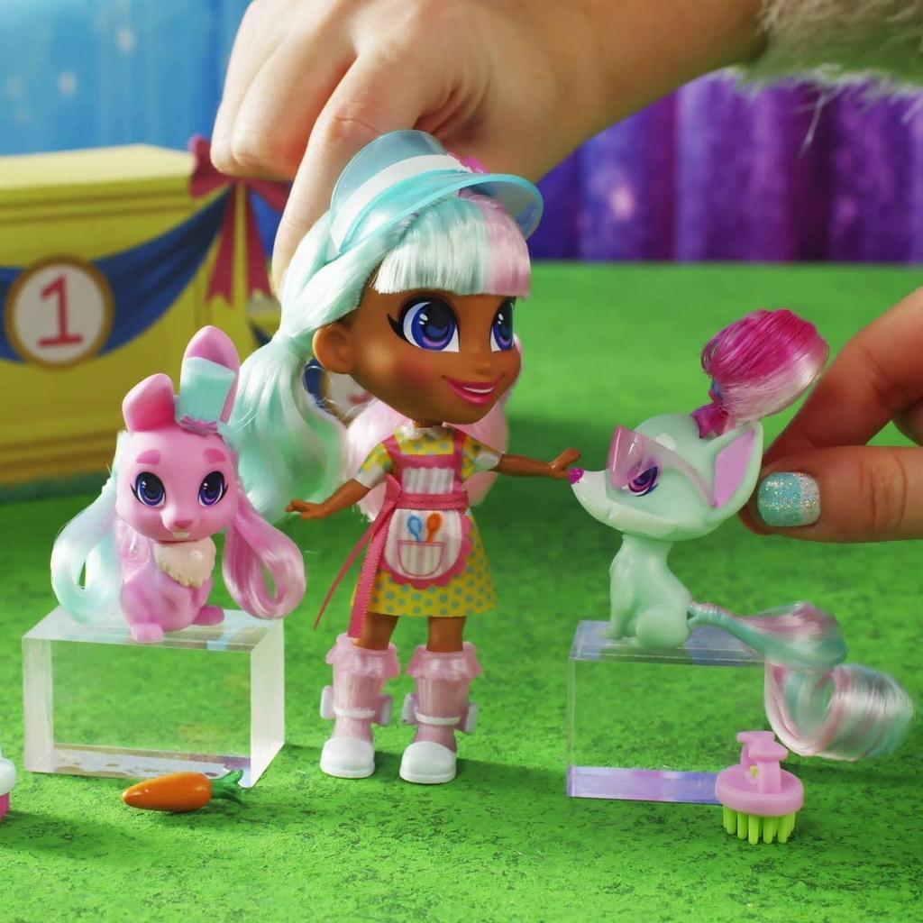 Original Series 1 Hairdorables Pets Set Surprise Doll Playset Hair Version Doll Collectible Anime Figure Dolls Toys For Girls