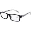 2 Pcs Classic Reading Glasses Blue Light Blocking Fashion Readers Spring Hinge With Pattern Print Eyeglasses
