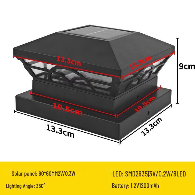 Nufeng Solar Post Light