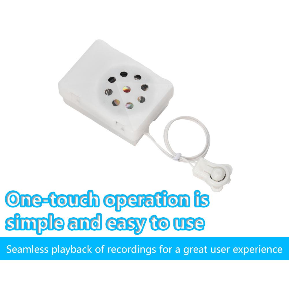35 Seconds Stuffed Animal Sound Recorder Button Sound Box Toys Recording Device Plush Toy Custom Messages Recorder Voice Box