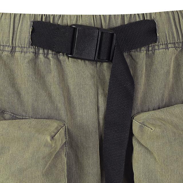LALAFOX Belt Point Cargo Short Pants Khaki Bq2Wp023