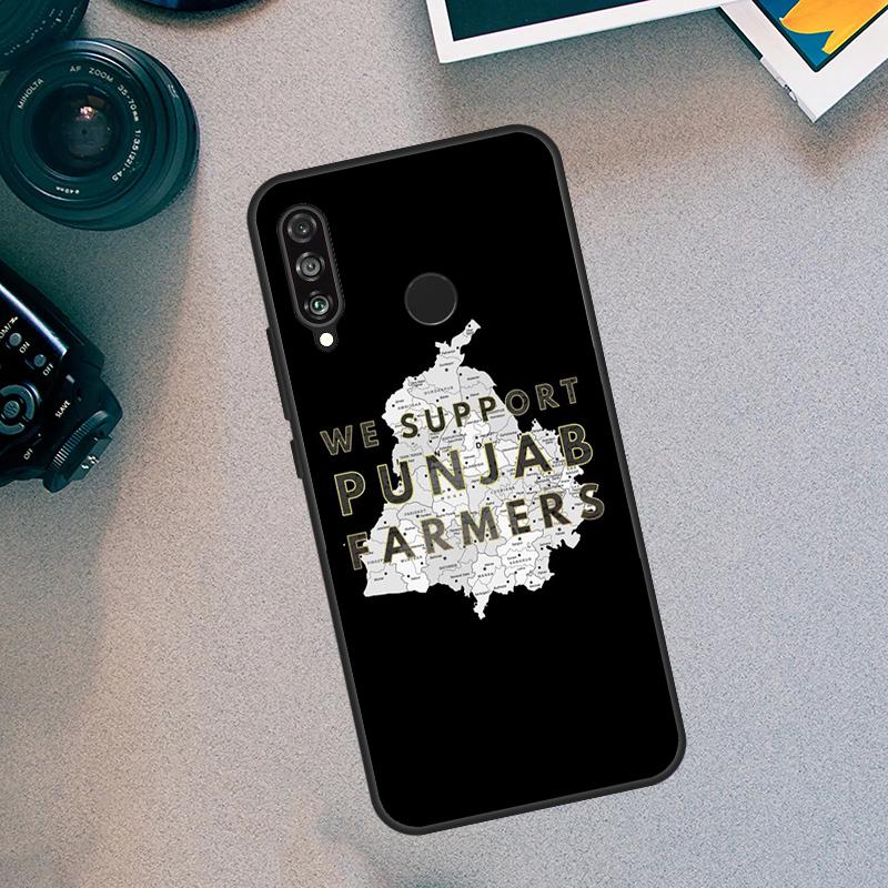 Punjab Map Outline For Huawei Nova Y70 Y91 Y72 Y73 Y60 Y90 Y61 8i 7i 11i 12i 12s 9 10 SE P20 P30 P40 Lite Case