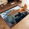 The W-Witcher 3 Wild Hunt GAME  Print Area Rug - Soft,Washable Non-Slip Indoor Mat,Living Room,Home Office Decorative Rug