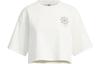 Women's Adidas Originals TOC T-Shirts Women's Jade White Crew Neck Moderate