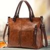 Vintage Style Large Capacity Tote Bag for Women Fashiable Crossbody Bags with Multiple Compartments, Perfect for Everyday Use