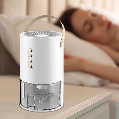 Dehumidifier 1.3L Water Tank Quiet Small Air Cleaner Device Negative Ion Air Purifier for Closet Office Living Room Wardrobe RV