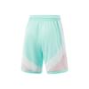 Li-Ning Color Block Simple Versatile Comfortable Sports Shorts Men Shorts Island-Blue AAPV019-4