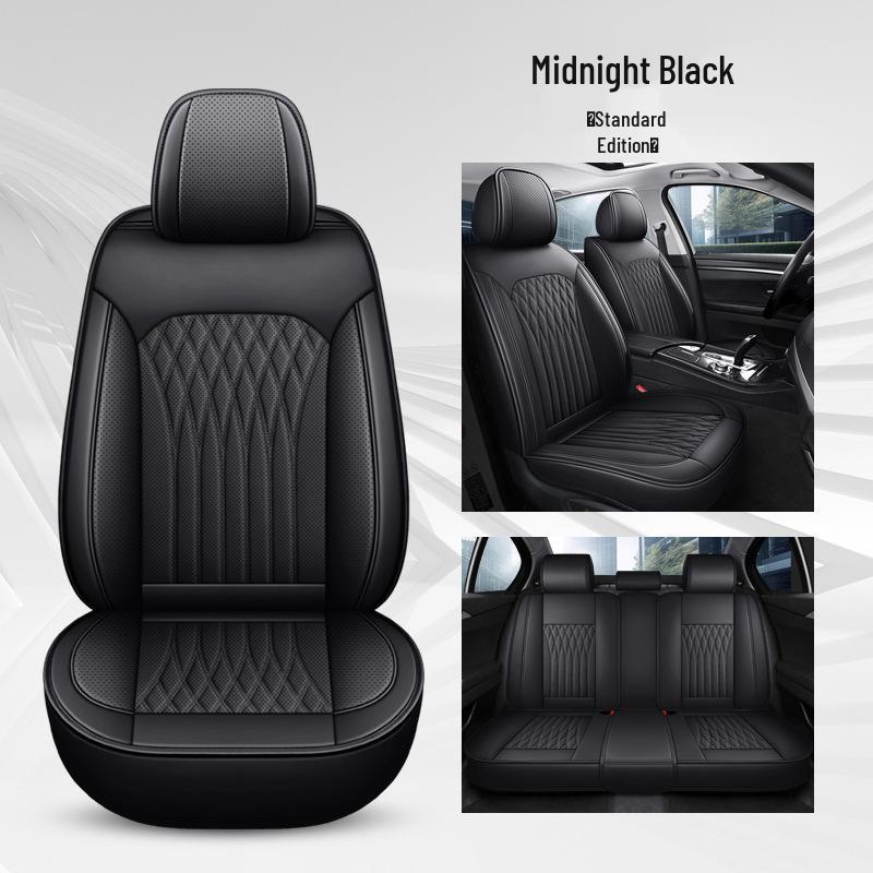 Universal Nappa Leather Car Seat Cushion No. 17 – Full Wrap, Full Leather Sports Seat Cover