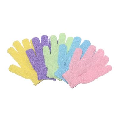 Exfoliërende Vijfvingerige Badhandschoenen Hydraterende Lichaamsrugreiniger Badkamer Spa Producten