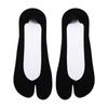 2 Toe Socks Invisible Boat Socks Thin Low Cut Sock for Sports Casual Ladies Invisible 2 Toe Socks Low Cut Socks Anti Slip