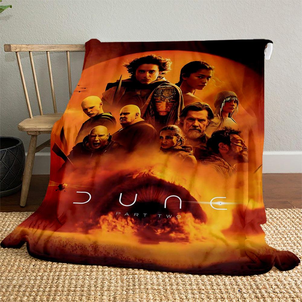 1pc Dune Part TwoOutdoor Flannel Blanket Soft Plush Decor for Picnics, camping,Bedroom, Playroom, or Lunch Breakn1150A