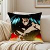 anime intense JJujutsu KKaisen Cushion Cover Pillowcase Antidustmite living Room Sofa Decor Cushion Room